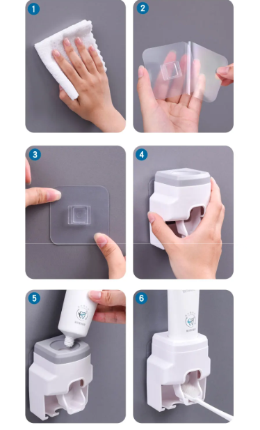 Dispensador de Pasta Dental